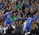 Mata celebra con gol su debut en el Chelsea