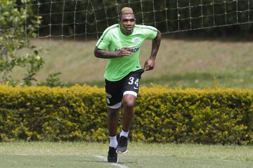 Primer entrenamiento de Nacional tras la salida de Macnelly