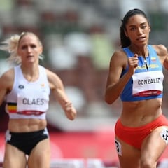 Melissa González clasifica a semifinales en 400m con vallas
