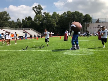 Así fue la primera visita en 2018 de Rams y Chiefs a México