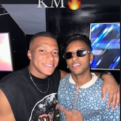 ¡Rodrygo, con Mbappé!