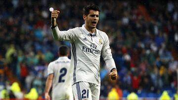 Morata tiene mejor promedio goleador que la BBC