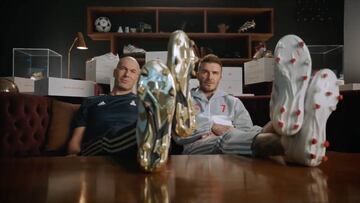 Así es el nuevo spot de Adidas... ¡con Zidane y Beckham!