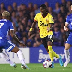 Primera titularidad de Yaser Asprilla en Inglaterra