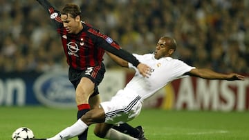 Real Madrid and AC Milan in UCL