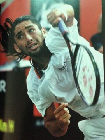 Marcelo R&iacute;os logr&oacute; llegar a la cima del tenis en marzo de 1998.