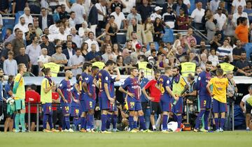 Desolación del equipo azulgrana.