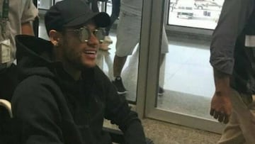 Neymar, en Brasil: hay fractura y podría estar 3 meses KO