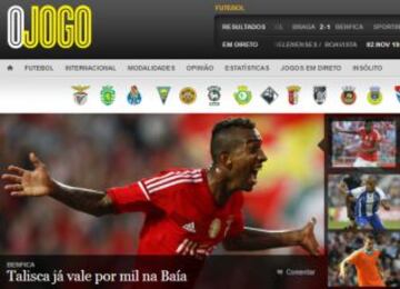 Portadas de la prensa extranjera