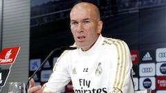 Zidane press conference: Real Madrid vs Borussia Mönchengladbach