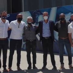 "Un maestro": así fue la visita de Rueda a Dudamel en el CDA