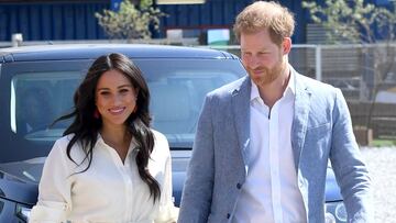 Imagen de Meghan Markle junto al pr&iacute;ncipe Harry.