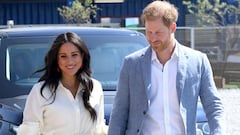 Imagen de Meghan Markle junto al pr&iacute;ncipe Harry.