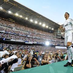Hazard reedita en el Bernabéu el 'show de los galácticos'