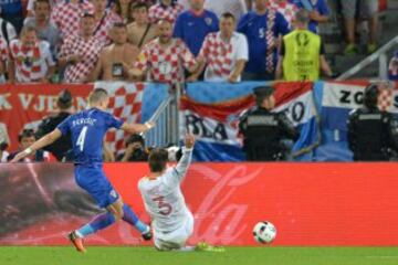 Ivan Perisic marca el 2-1.