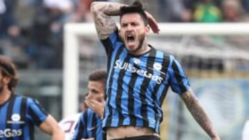 Pinilla fue la figura en el empate de Atalanta ante Cesena. 