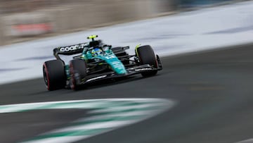 Fernando Alonso (Aston Martin AMR23). Yeda, Arabia Saud¨ª. F1 2023.