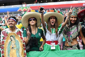 Así vive la afición el México vs Alemania dentro del estadio