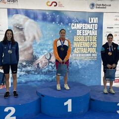 María Ramos bate el récord de España en 50 braza