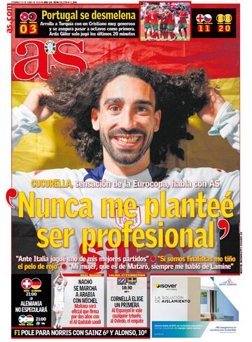 Las portadas de AS de junio