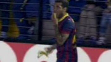 La imagen de Alves y el plátano dio la vuelta al mundo.