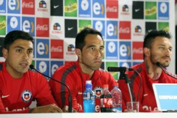 Chile trabaja con plantel completo