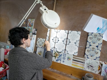 Pueden parecer iguales, pero cada azulejo es único.