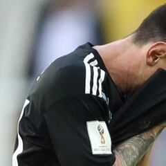 Messi ha fallado 25 penaltis en total, cuatro con Argentina