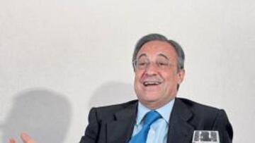 Florentino Pérez compartió un almuerzo cordial en AS