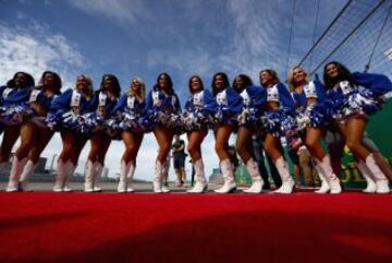Cheerleaders de Dallas Cowboys.