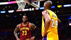 LeBron James y Kobe Bryant