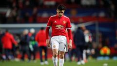 Así vivió Alexis su eliminación de la Champions con el United