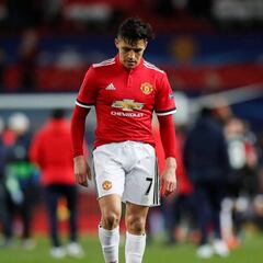 Así vivió Alexis su eliminación de la Champions con el United