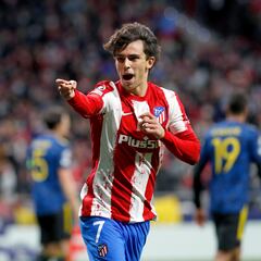 Por una vez el Atlético tuvo fortuna