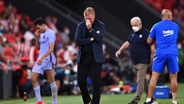 Koeman: "No estoy descontento con el resultado".