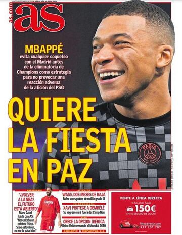 Las portadas de AS de febrero