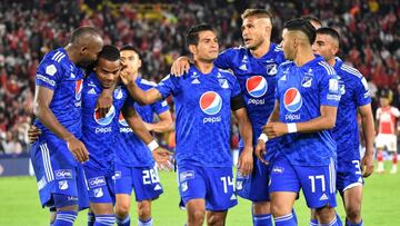 Estos son los números y estadísticas que tienen a Millonarios como el superlíder de la Liga BetPlay en esta mitad de la fase del todos contra todos