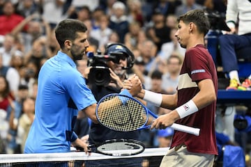 Resumen día cinco del US Open 2024: Djokovic se despide en tercera ronda