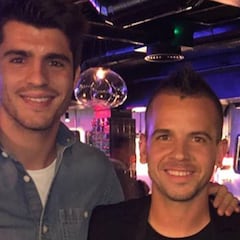 Dabiz Muñoz, partícipe de la celebración del cumpleaños de Álvaro Morata