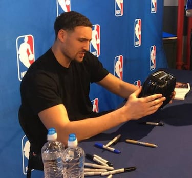 Klay Thompson: genial racha por el buen tiempo y una tostadora