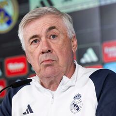 Carlo Ancelotti’s press conference before Real Madrid’s LaLiga game against Almería