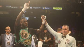 Un bombazo le basta a Wilder para volver con victoria