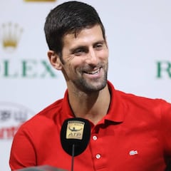 Djokovic apunta al uno de Nadal en la carrera al Masters