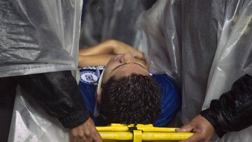 Futbolistas que se lesionaron solos