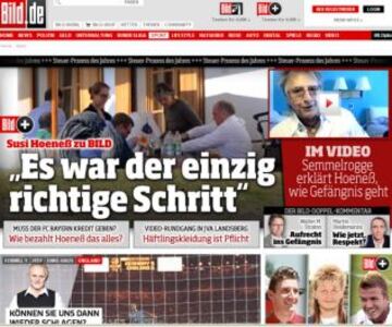 Portadas de la prensa extranjera