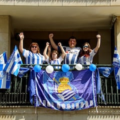 La final de la Copa del Rey se jugó en los balcones