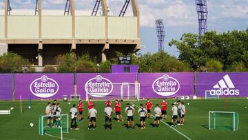 Lista de 20 del Real Valladolid ante el Celta.