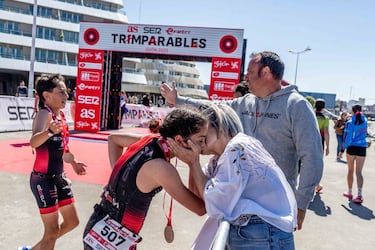 Trimparables se estrena en Gij車n con una gran fiesta del deporte
