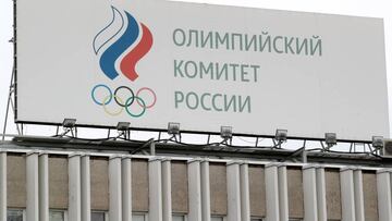 La sede del Comité Olímpico de Rusia en Moscú.