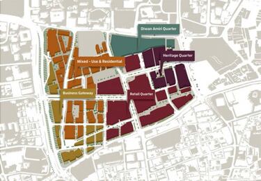 Así es Msheireb Downtown, la ciudad sostenible del centro de Doha